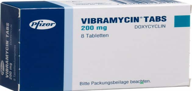 دواعي استعمال دواء فيبراميسين Vibramycin وأهم التحذيرات