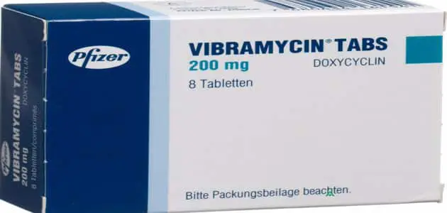 دواعي استعمال دواء فيبراميسين Vibramycin وأهم التحذيرات