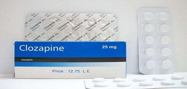 دواعي استعمال كلوزابين Clozapine والآثار الجانبية